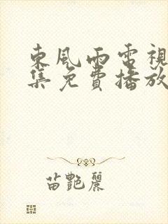 东风雨电视剧全集免费播放在线观看