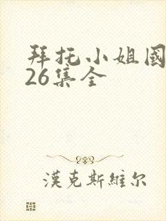 拜托小姐国语版26集全