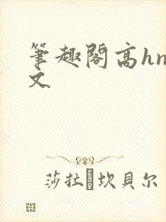 笔趣阁高hnp文