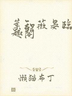 叶知薇晏临渊笔趣阁封面