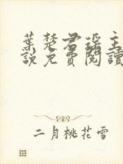 叶楚君瑶主角小说免费阅读无弹窗