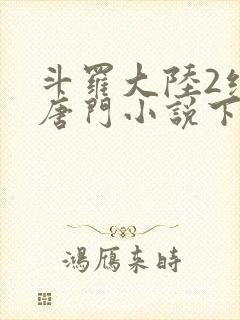 斗罗大陆2绝世唐门小说下载