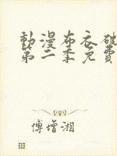 动漫布衣破风云第二季免费观看高清