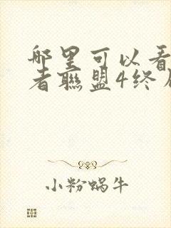 哪里可以看复仇者联盟4终局之战这部电影