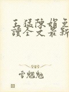 王猛陈娟免费阅读全文最新章节