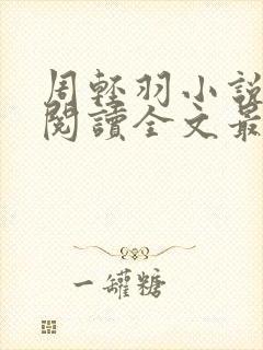 周轻羽小说免费阅读全文最新章节无弹窗