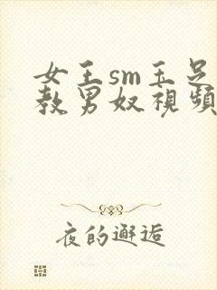 女王sm玉足调教男奴视频