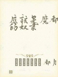 应该是魔都精兵的奴隶