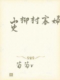 山柳村寡妇的情史