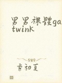 男男裸体gay twink