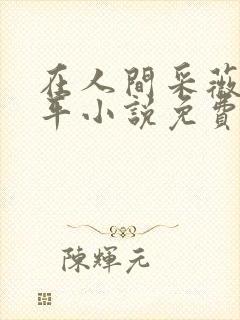 在人间采薇陆三平小说免费阅读