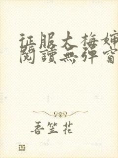 征服大梅婶全文阅读无弹窗笔趣阁封面