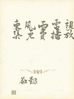 东风雨电视剧全集免费播放在线观看