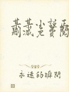 某某小说正版无删减免费阅读全文