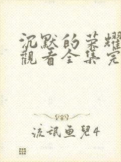 沉默的荣耀在线观看全集完整版高清