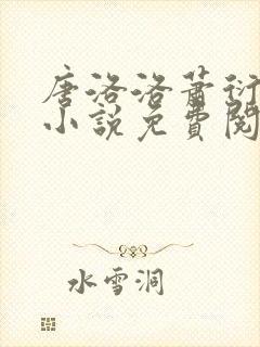 唐洛洛萧衍算命小说免费阅读