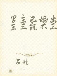 男主已婚出轨女主三观不正