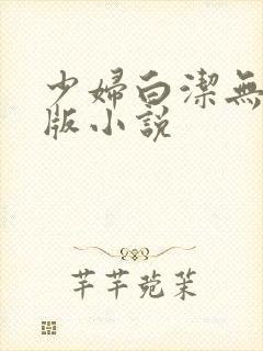 少妇白洁无删减版小说封面