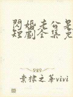 闪婚老公是豪门短剧全集免费观看