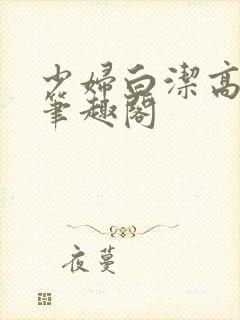 少妇白洁高义传笔趣阁