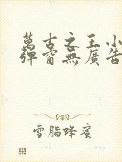 万古之王小说无弹窗无广告封面