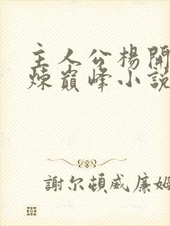 主人公杨开的武炼巅峰小说