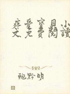 疼爱宝贝小说全文免费阅读笔趣阁