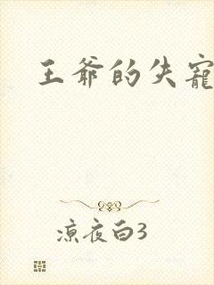 王爷的失宠冷妃