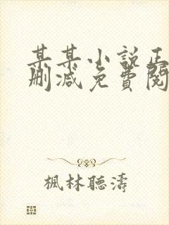 某某小说正版无删减免费阅读全文