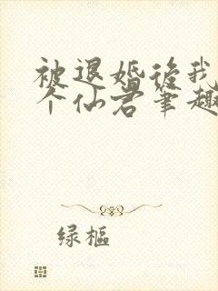 被退婚后我捡了个仙君笔趣阁封面