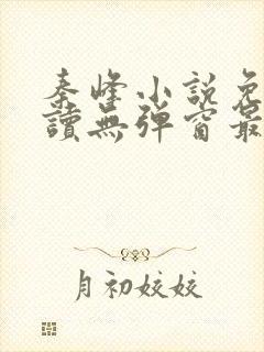 秦峰小说免费阅读无弹窗最新章节