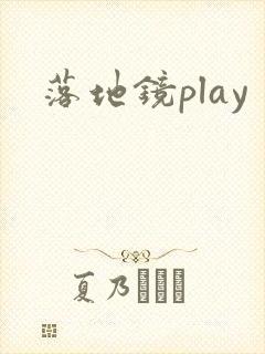 落地镜play