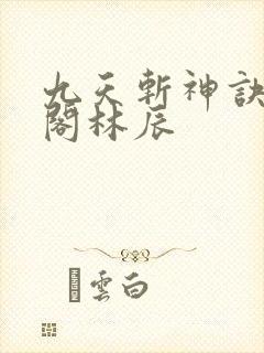 九天斩神诀笔趣阁林辰