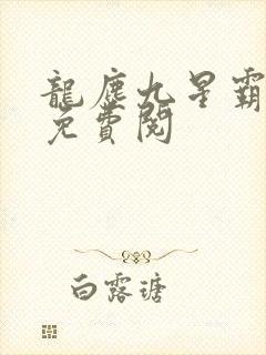 龙尘九星霸体诀免费阅封面