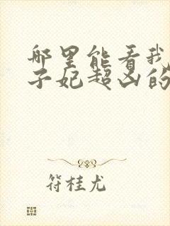 哪里能看我家太子妃超凶的封面