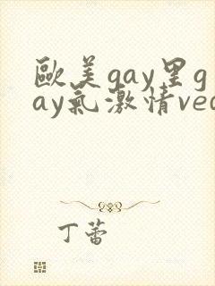 欧美gay里gay气激情vedio