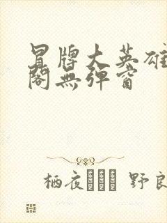 冒牌大英雄笔趣阁无弹窗封面