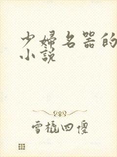 少妇名器的肉欲小说封面