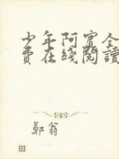 少年阿宾全文免费在线阅读封面