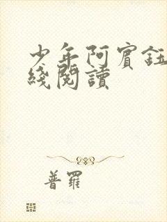 少年阿宾钰慧在线阅读封面