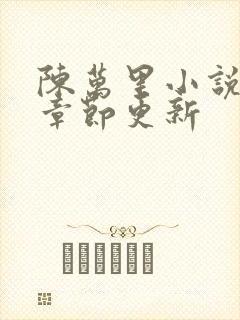 陈万里小说最新章节更新