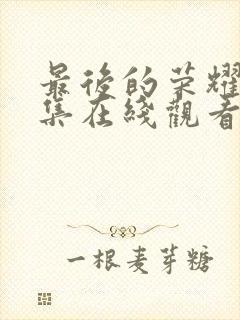 最后的荣耀40集在线观看免费