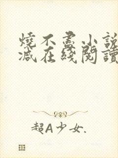 烧不尽小说无删减在线阅读封面