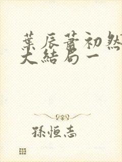 叶辰萧初然完结大结局一