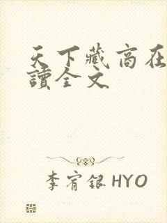 天下藏商在线阅读全文