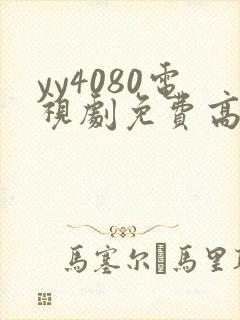 yy4080电视剧免费高清在线