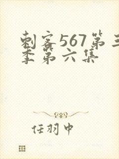 刺客567第三季第六集