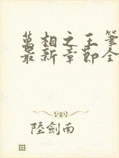 万相之王笔趣阁最新章节全文阅读封面