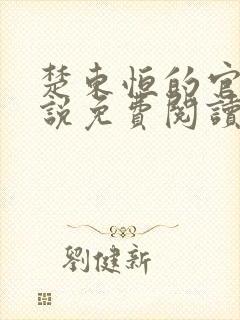 楚东恒的官场小说免费阅读