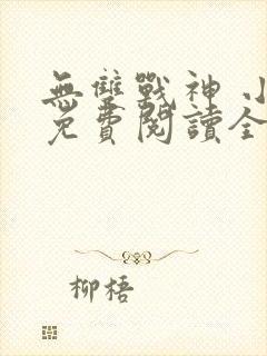 无双战神 小说免费阅读全文